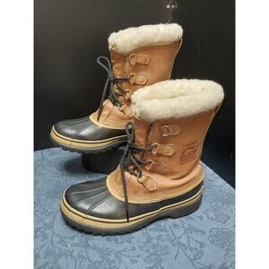 Mens Sorel Boots Size 11 Waterproof Winter Boots MSRP $180 Excellent Condition